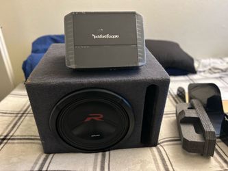 NEW SYSTEM! Rockford fosgate 400x4 Punch amp & 12” Type R Alpine New Generation  Price is what it is Firm set price