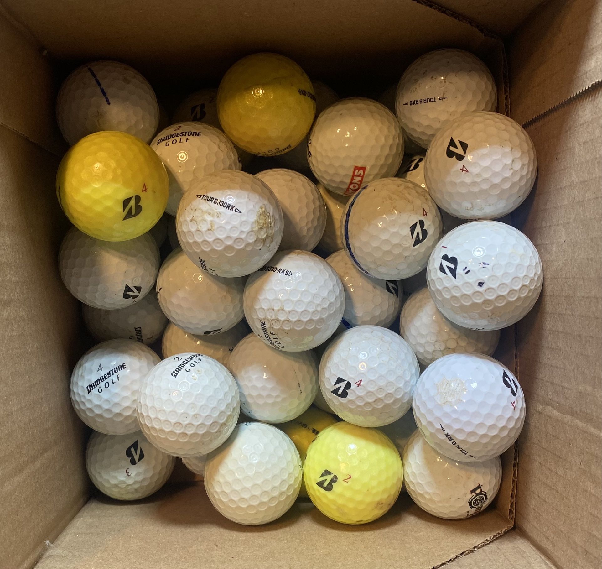 3 Dozen 3A Bridgestone Tour Rx