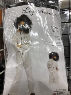 Mental patient Halloween costume for adults