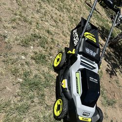 RYOBI 40V HP Brushless 20 in. Cordless Battery Walk Behind Push Mower with 6.0 Ah Battery and Charger