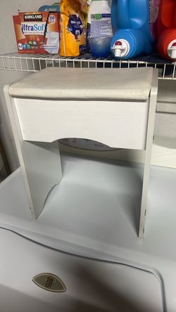Small vanity chair