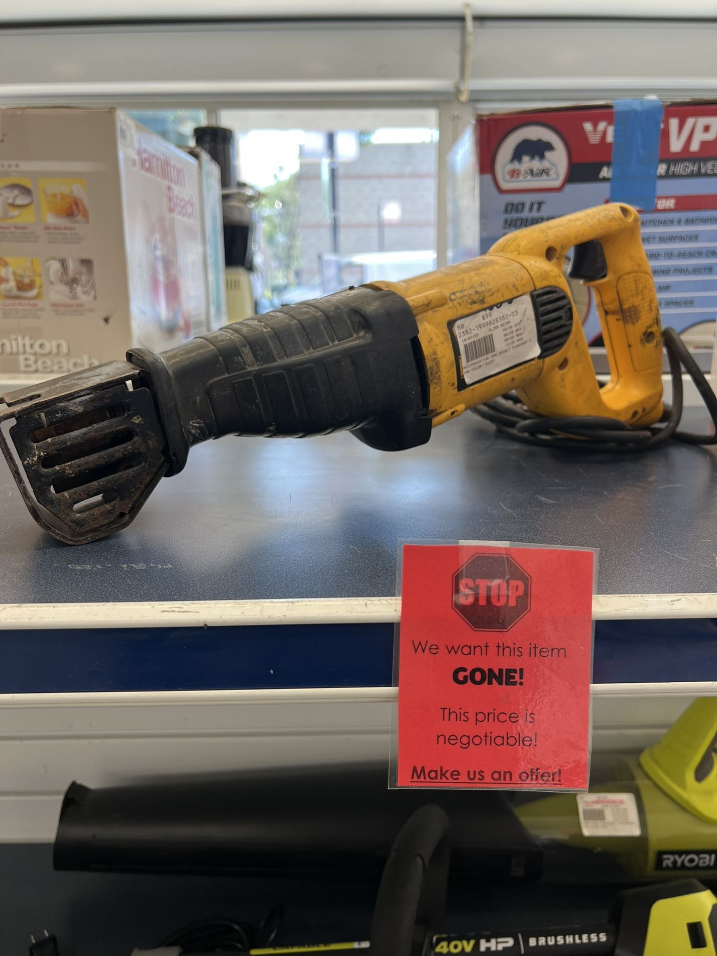reciprocating saw