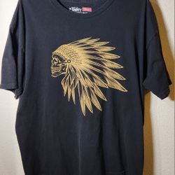 VANS OTW 66 SKELETON GRAPHIC CLASSIC T-SHIRT MEN'S LARGE