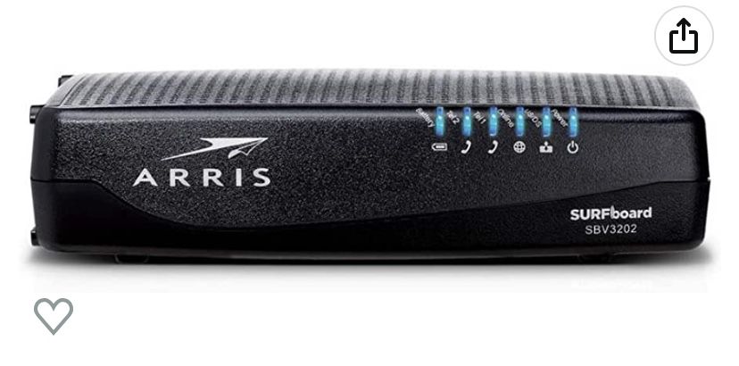 Arris Surfboard SBV3202 Docsis 3.0 Cable Modem