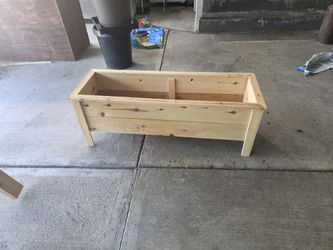 Wooden Cedar Planter Box