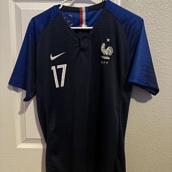 France national football team 2018 World Cup home jersey