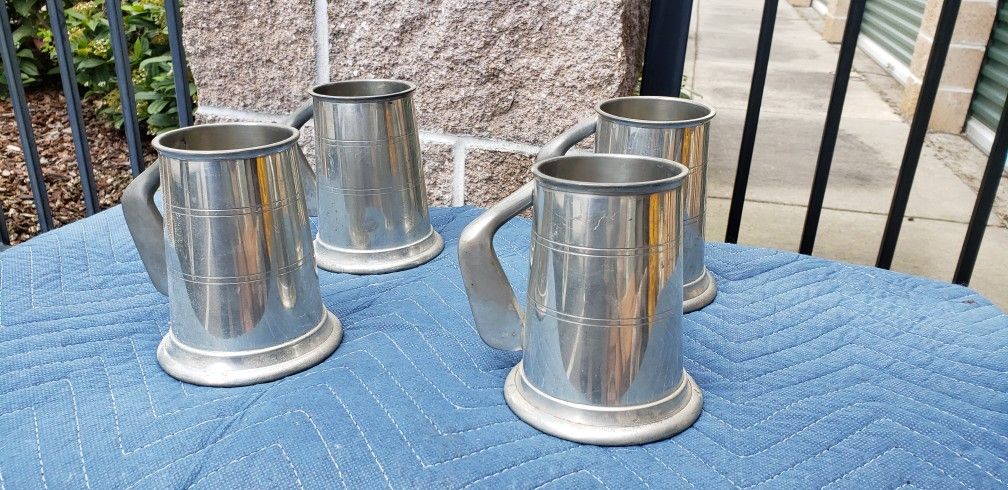 English Pewter Golf Mugs (Antiques)