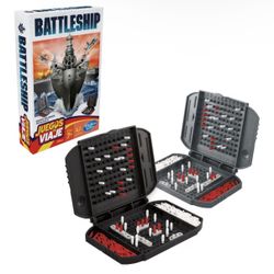 Battleship Grab and Go Game (Travel Size) Grab & Go game is a compact mobile version of the Battleship game Track shots with the red and white pegs Ea