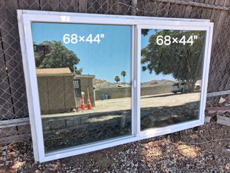 Window 68x 44 double glass vynil