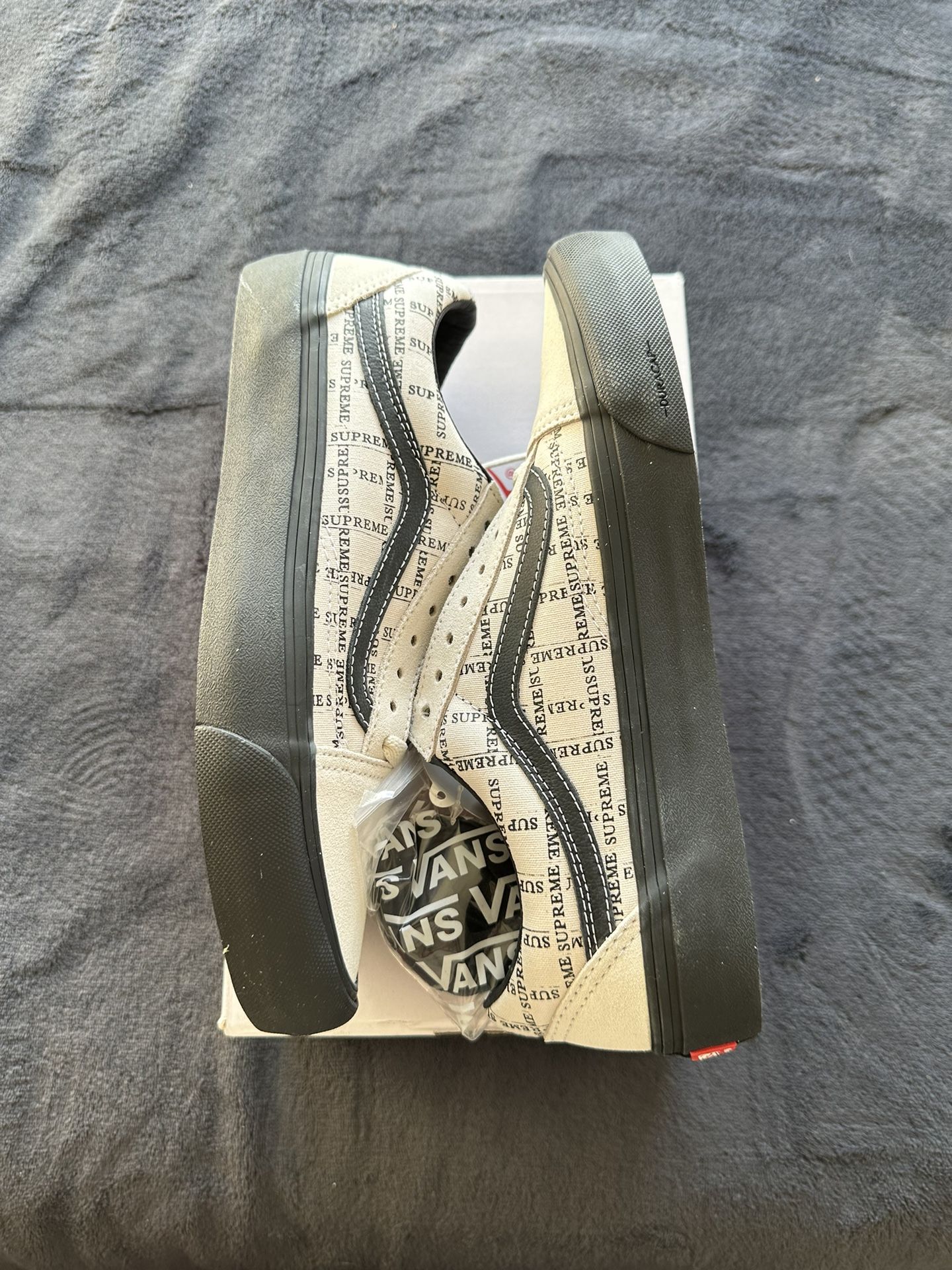 Supreme Vans Old Skool Grid White