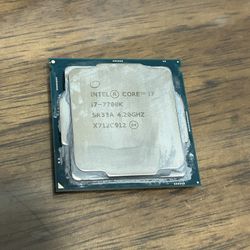 Intel Core i7-7700K CPU 