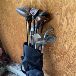 Vintage Golf Clubs 