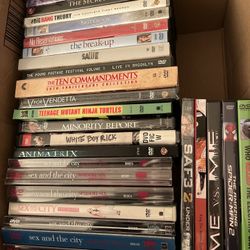 25+ DVDs Mixed Genre 