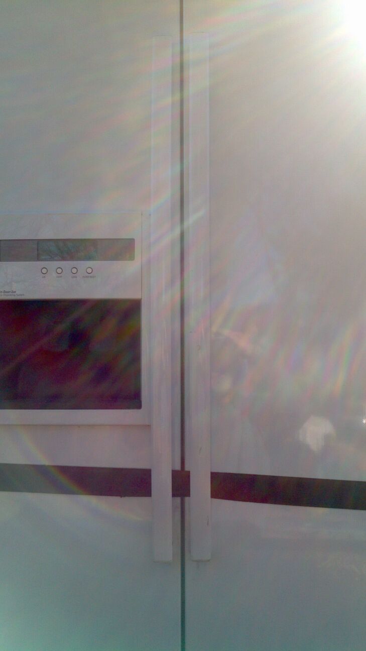 Whirlpool side by side refrigerator