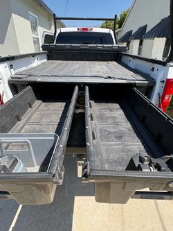 Decker drawer system, Decker tool box, rack