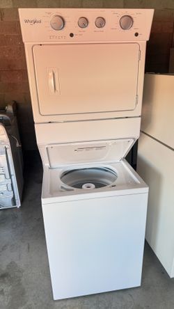Whirlpool Stackable Washer and electric dryer