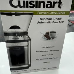 BRAND NEW Cuisinart Supreme Grind Automatic Burr Mill 