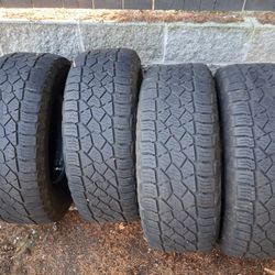 265/70/R16. M+S  BACK COUNTRY  A/T2 BY DEANTIRES TIRE SET OF (4)