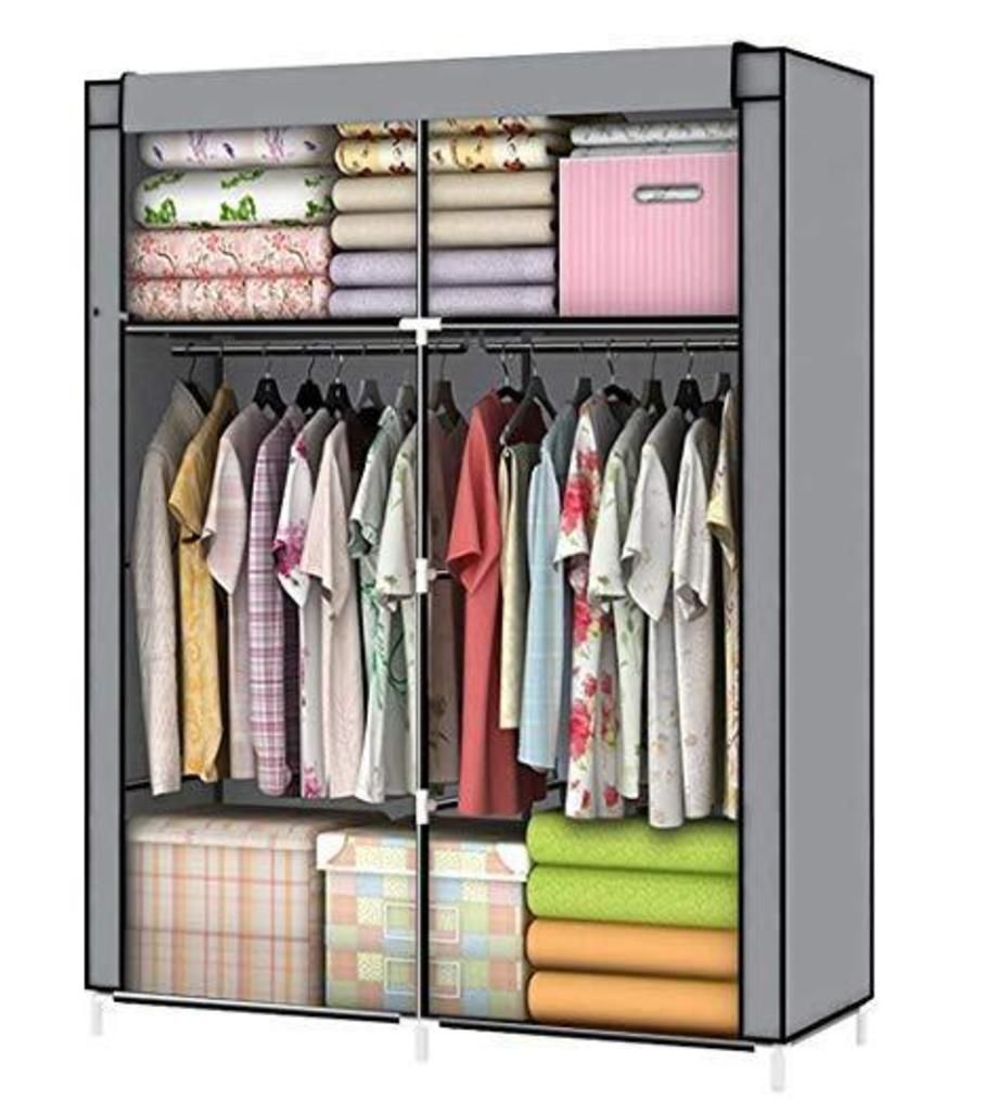 YOUUD Closet Portable Closet Organizer Portable Wardrobe - $33.99 MSRP