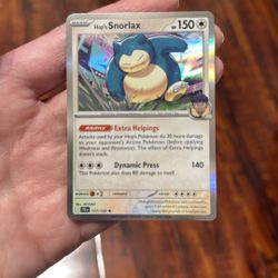 Hop's Snorlax [EB Games] #117 Pokemon Journey Together 