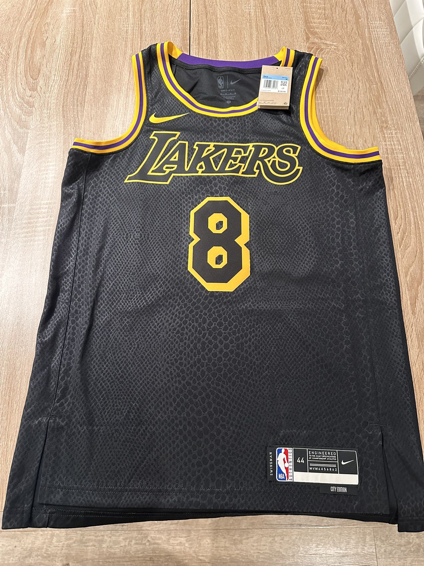 Lakers Kobe Bryant Jersey Mamba Edition