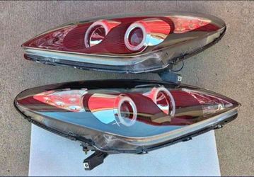 02-04 Lexus Es300 Es330 LED DRL Projector Headlights Luces Focos Micas Faros Faroles