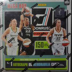 2025 Panini Donruss WNBA Mega Box - SEALED - 150 Cards - Caitlin Clark RC? "In-Hand" and "Factory Sealed"