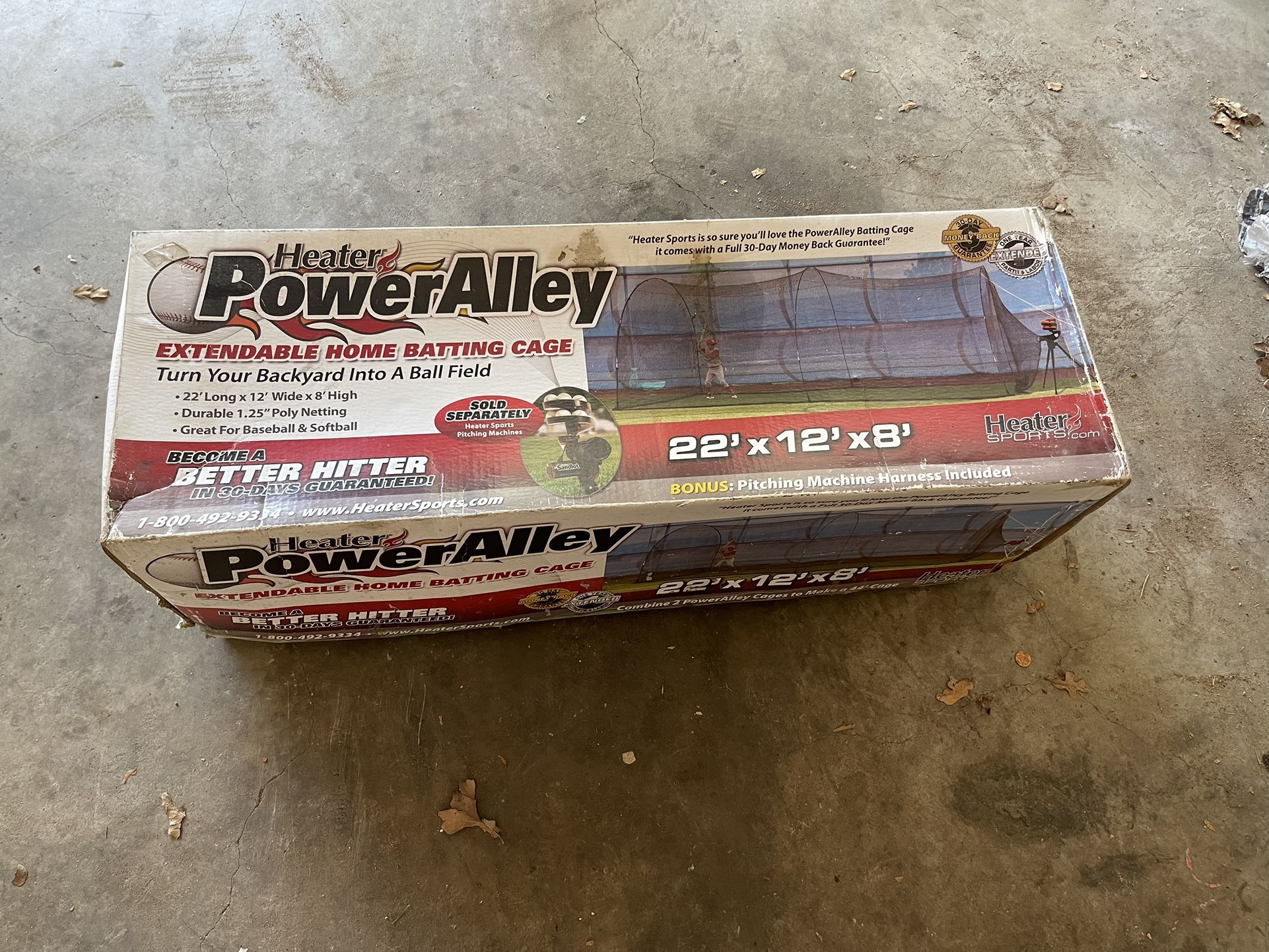 Power Alley Extendable Batting Cage