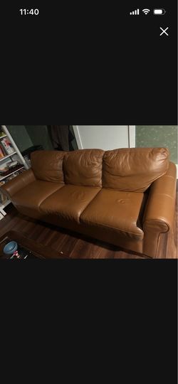 Leather Couch