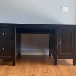 IKEA Desk With Storage and File Cabinet