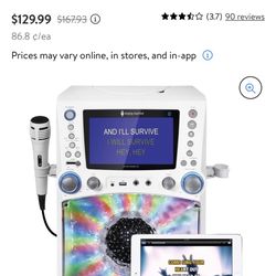 Singing Machine/ CD player/ Recorder/ Speaker 
