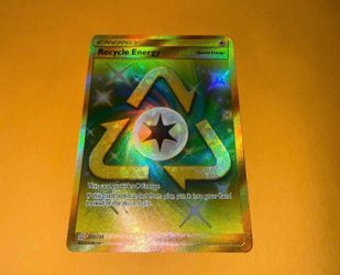 Pokemon Card Recycle Energy 257/236 Unified Minds Gold Secret Rare