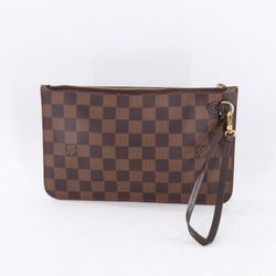 Louis Vuitton Neverfull Pochette Damier Ebene - Good (FPP012836)