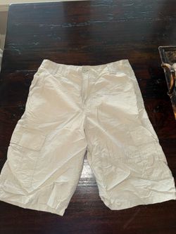 NWOT Boys 82 Zero BeigeCargo Shorts - Lightweight Summer Utility size 14