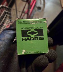 11 x Harris 50/50 & 60/40 Rosin Core Solder
