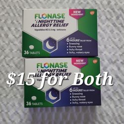 Flonase Nighttime Allergy Tablets