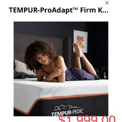 King Queen Size Tempurpedic ProAdapt,  ProBreeze,  LuxeBreeze Mattress  Pro Breeze /Luxe Adapt /Pro Adapt /Adapt /cloud /Tempur pedic contour Supreme 