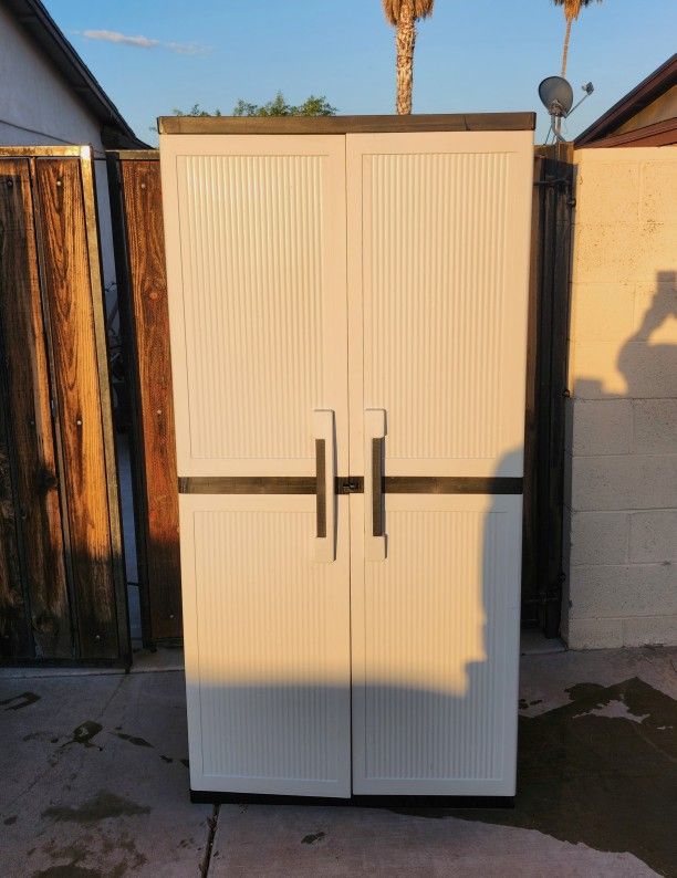 Outdoor Shed With Shelves