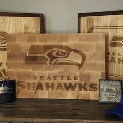 Seahawks Collection Cutting Boards Flasks Hats Tumblers