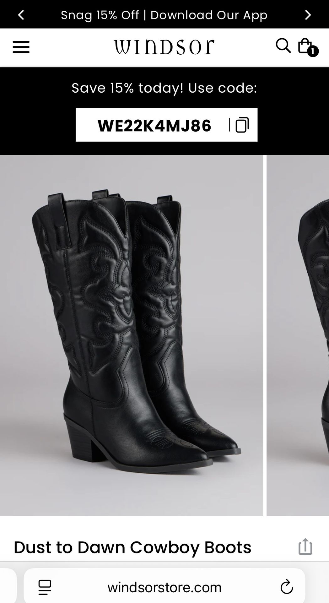 Dust to Dawn Cowboy Boots