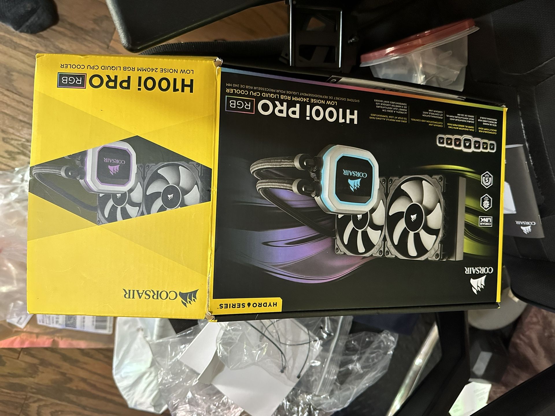 Corsair H100i Pro Rgb Liquid Cooling 