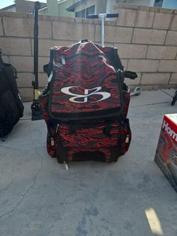 Boombah Rolling Softball Bag