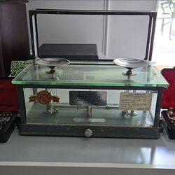 Vintage Laboratory Analytical Balance Scale