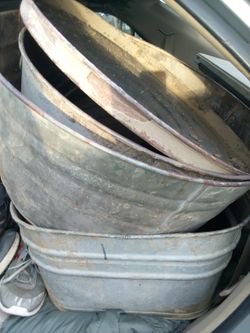 Wash Tub Lot
