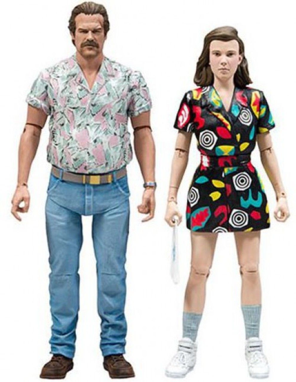 Stranger Things Season 3 Hopper and Eleven Figures by McFarlane Toys