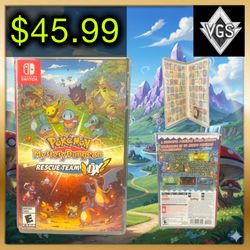 *COMPLETE* Pokémon Mystery Dungeon: Rescue Team DX – Nintendo Switch – 2020