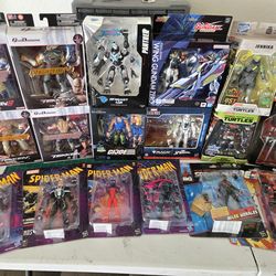 Random New Action Figures from various lies