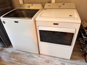 Maytag electric washer and dryer