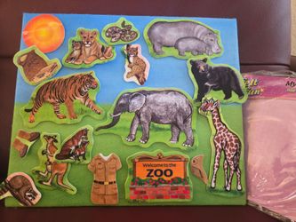 Felt board (13 by 15 inch)  interactive play set .
