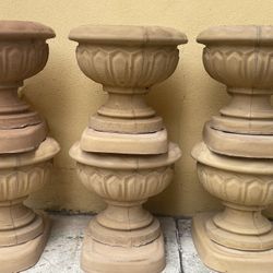 Decorative Cement Flower Pots 